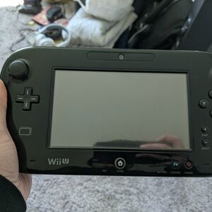 NINTENDO Wii U handheld gamepad black